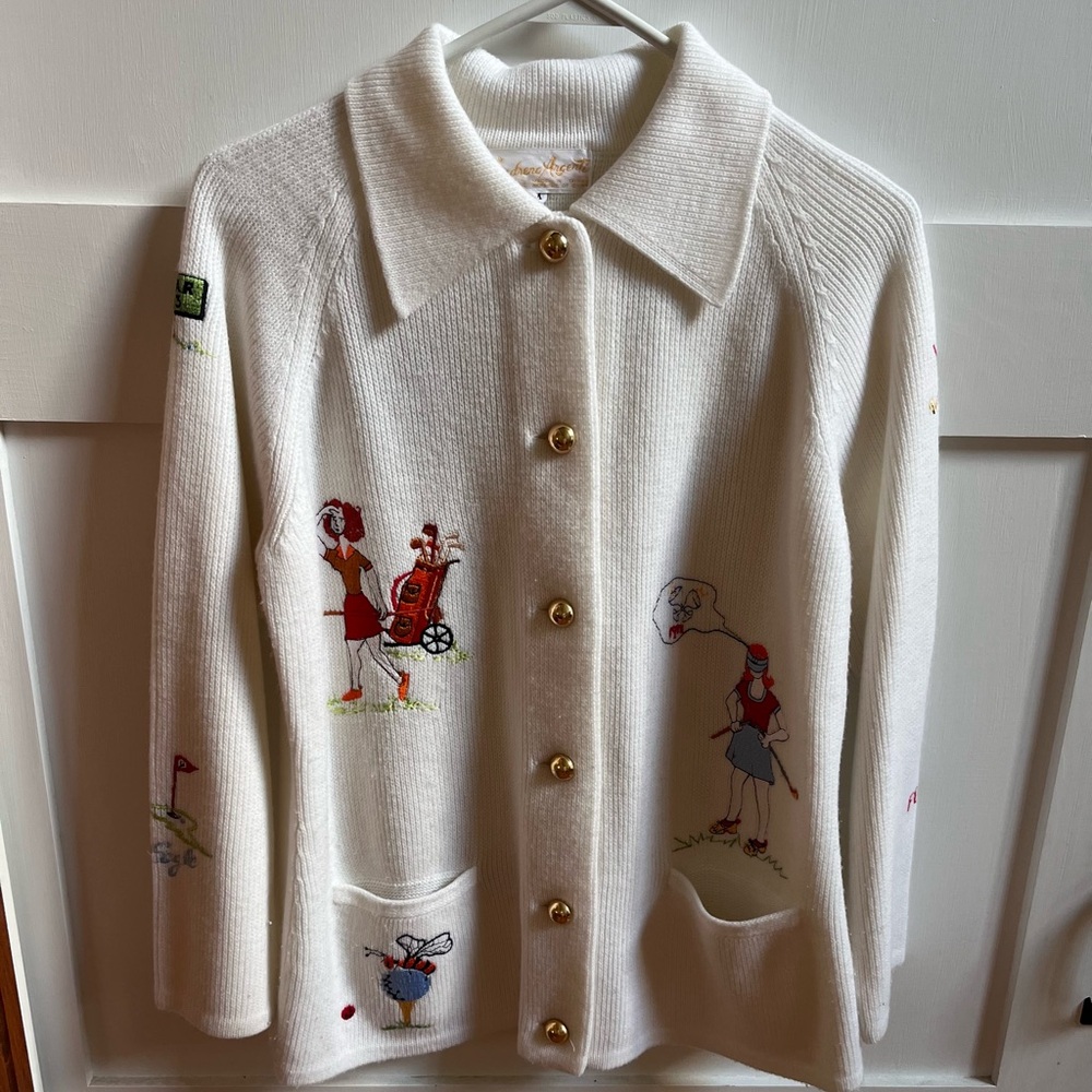 Vintage Golf Sweater